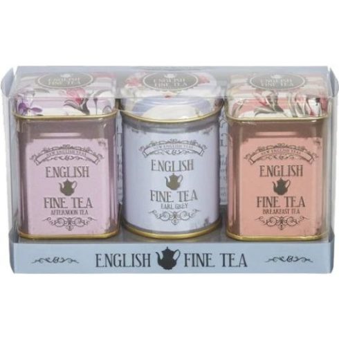 New English Teas "Vintage Florals" Szálas Fekete Tea Válogatás 70g