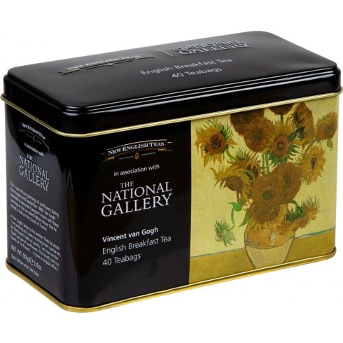 New English Teas "NG - Van Gogh - Sunflowers" English Breakfast Tea (40 filter) 80g