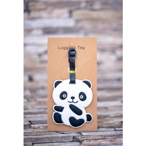 Poggyász- és bőröndjelölő - panda