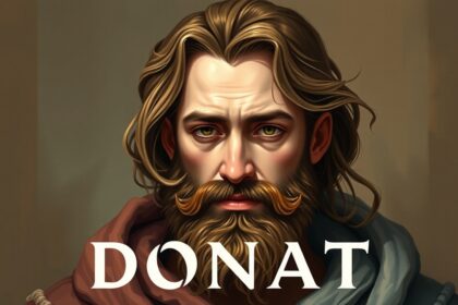 A Donát név jelentése és eredete férfi portrén