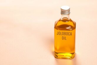 Jojobaolaj üvegpalack, természetes bőrápolás