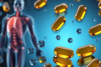 Az Omega-3 zsírsavakat tartalmazó halolaj kapszulák és az emberi test