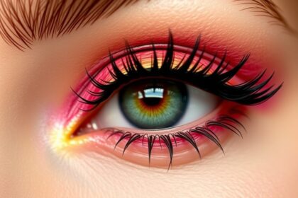 Hosszú tartós szemsmink élénk színekkel és álomszép szempillákkal.