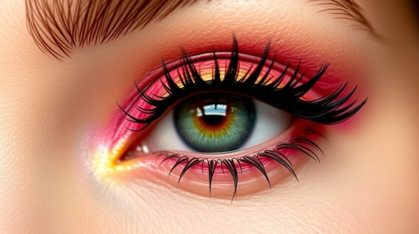 Hosszan tartó szemsmink titkai: tippek a tartós festésért 1 Hosszú tartós szemsmink élénk színekkel és álomszép szempillákkal.