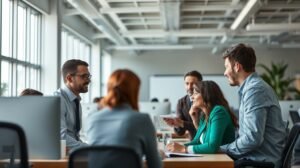 Munkahelyi csapatmegbeszélés, kommunikáció és problémamegoldás