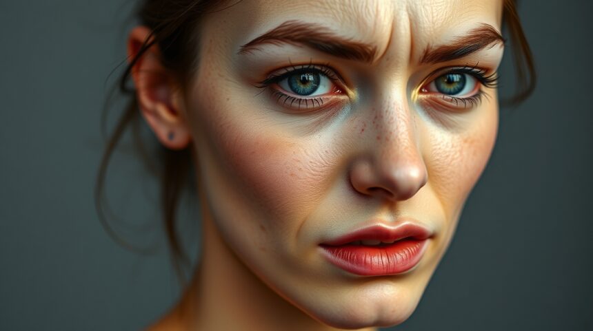 Problémás bőrű nő közelről, smink tippek és bőrápolás inspirációk