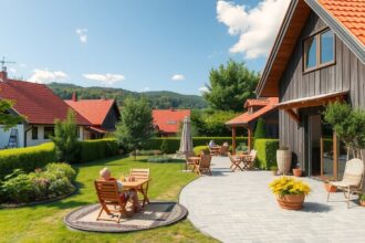 Szép, gyerekbarát nyaraló udvar Magyarországon családi pihenéshez