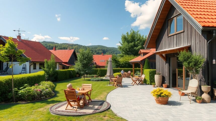 Szép, gyerekbarát nyaraló udvar Magyarországon családi pihenéshez