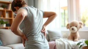 womensway 133 Szülés utáni derékfájás, amely érinti az édesanyákat.