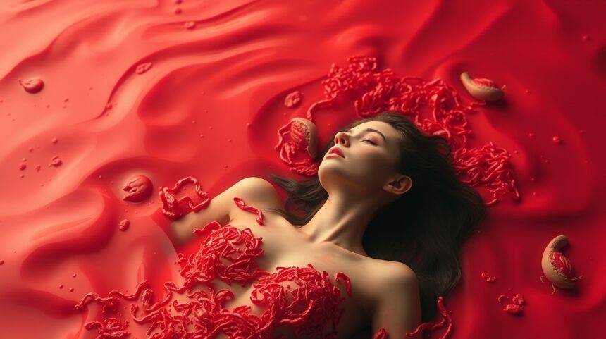 Álomban megjelenő menstruáció: a vörös szimbólumának jelentései — tisztulás, teremtés, veszteség vagy hatalom. Útmutató a tudatalatti üzeneteinek értelmezéséhez.