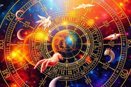 Asztrológiai ábra és horoszkóp elemzés