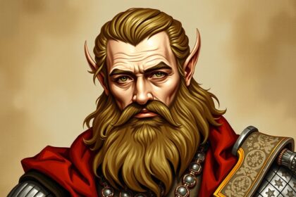 Ragyogó uralkodó, Bertold névvel összefüggésben, illusztráció.