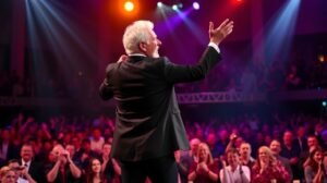 womensway 147 Tom Jones élő előadás, szenvedélyes pillanatok a színpadon