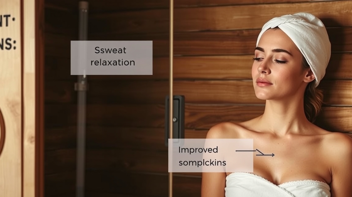 Relaxáló szaunázás bőrjavító hatással