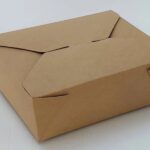 Környezetbarát papírdoboz elviteles étkezéshez