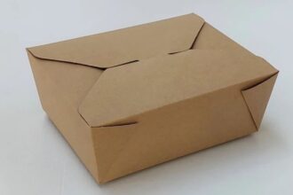 Környezetbarát papírdoboz elviteles étkezéshez