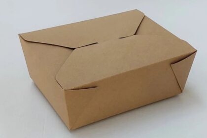 Környezetbarát papírdoboz elviteles étkezéshez