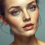 Ragyogó, természetes bőrszépítő smink arccal