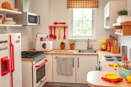 Baba konyhai eszközök modern konyhában, praktikus és biztonságos termékek.