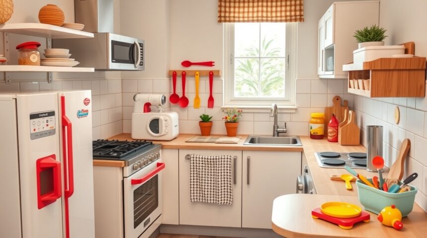 Baba konyhai eszközök: mit érdemes megvenni és mit kihagyni? 1 Baba konyhai eszközök modern konyhában, praktikus és biztonságos termékek.