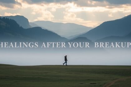 Séta a hegyek alatt a válás utáni gyógyulás során.