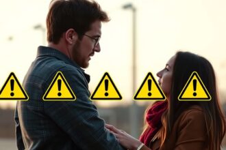 Figyelmeztető jelek párkapcsolati vitában szünet után.