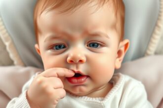 Csecsemő lázának okait és teendőit bemutató kép.