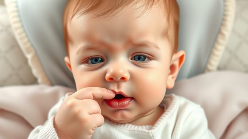 Csecsemők első láza: okok és teendők 1 Csecsemő lázának okait és teendőit bemutató kép.