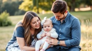 womensway 138 Családi fotózás babával, nyugodt légkörben a szabadban.