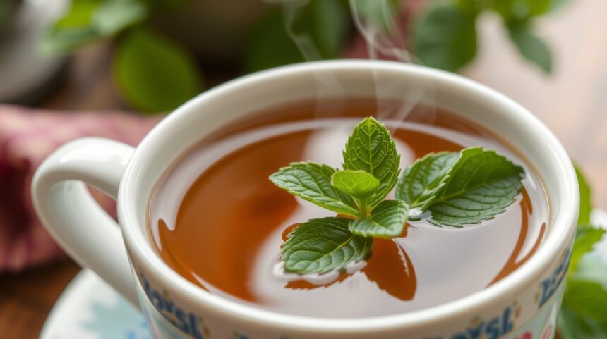 Borsmentatea 9 bizonyított előnye: serkenti az emésztést, csökkenti puffadást és görcsöket, enyhíti fejfájást, nyugtat, segíti az alvást, frissíti a leheletet, támogathatja a légutakat, antioxidáns és gyulladáscsökkentő hatású.