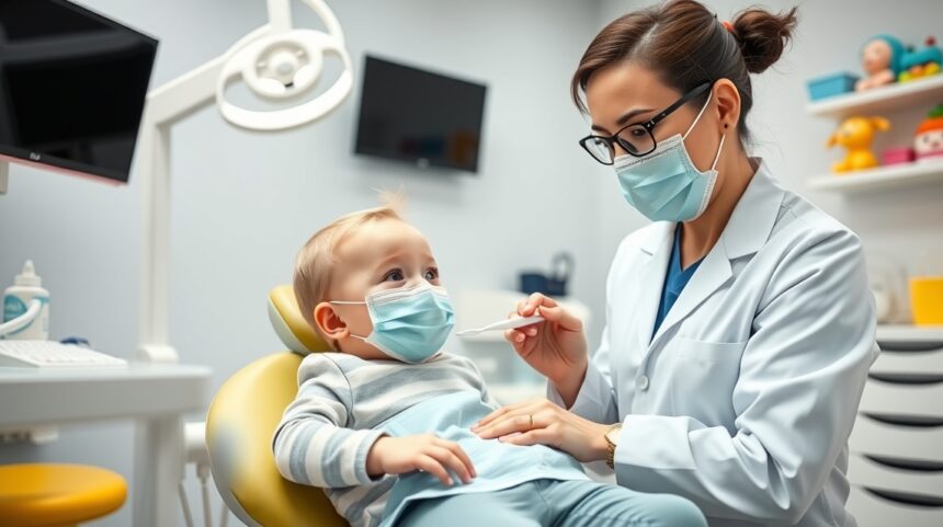 A baba első fogorvosi látogatása: mire számíts? 1 Baba első fogorvosi látogatása szakorvossal