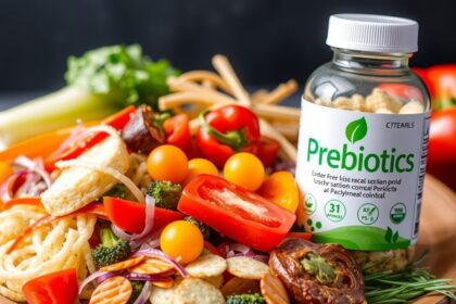 Rostban gazdag étrend és prebiotikumok együtt táplálják a bélflóra jótékony baktériumait, növelik a rövid láncú zsírsavak termelését, javítják az emésztést, az immunitást és anyagcserét — egyszerű, természetes módja az egészség támogatásának.