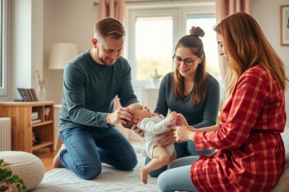 Családi babafotózás felkészülés otthoni környezetben