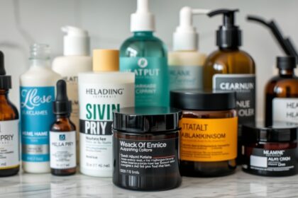 Bőrápolási termékek, lemosók, tonikok és esszenciák