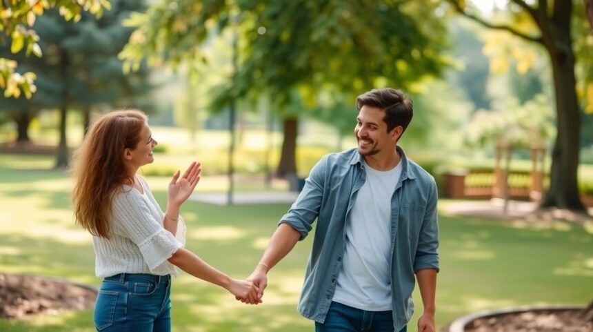Párkapcsolatban lévő fiatalok kifejezik a hálájukat