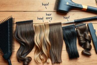 Hajformázó eszközök különböző hajtípusokhoz