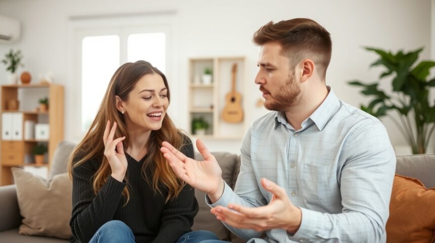 10 indok, amiért az exed megpróbál féltékennyé tenni 1 Egy pár beszélgetés közben, érzelmekkel teli pillanatok.
