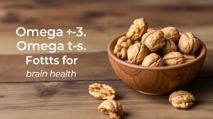 Tálban diók, omega-3 zsírsavakkal az agy egészségéért.