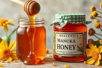 Manuka méz és virágok, természetes gyógyító hatás