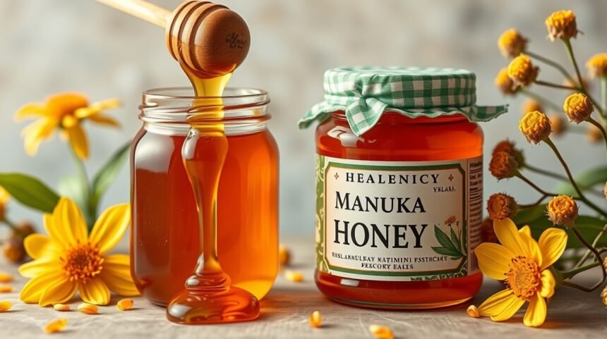 Manuka méz és virágok, természetes gyógyító hatás