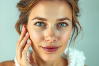 Fiatalos bőr hidratációval és arcmasszázzsal