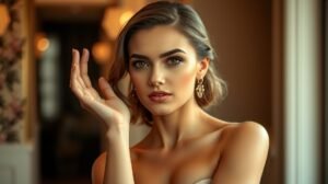 Elegáns nő határozottan, de kedvesen kommunikál