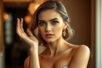 Elegáns nő határozottan, de kedvesen kommunikál