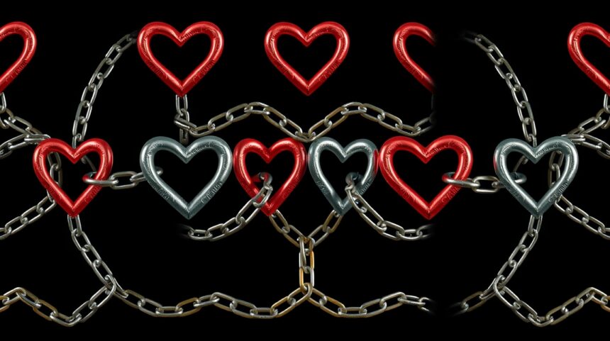 Miért maradunk meg azonos típusú kapcsolatokban? 1 Szívek és láncok mint a párkapcsolatok szimbóluma