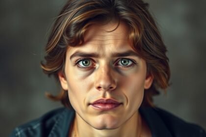 Féltékeny férfi őszinte arckifejezésével a kapcsolatokban