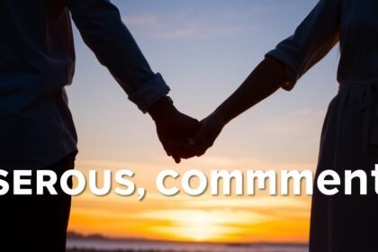 Két kéz, amely romantikus kapcsolatban tartja egymást naplementében.