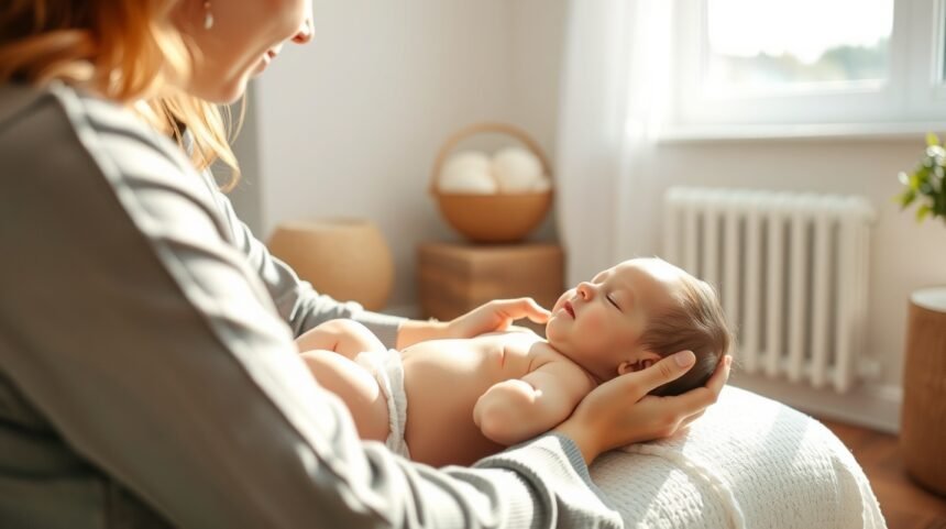 Baba-mama masszázs: anyuka és bébi közötti kötődés.