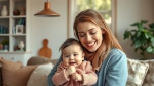 womensway 128 Baba-mama fotózás otthon, természetes pillanatok