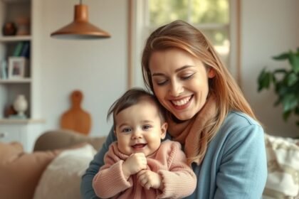 Baba-mama fotózás otthon, természetes pillanatok