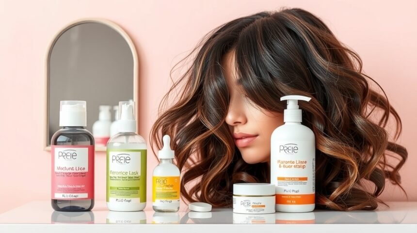 Személyre szabott hajápolási termékek és rutinszervezés